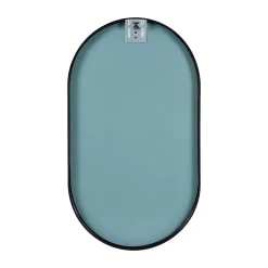Meuble lave-mains SOHO plan épais vasque noire + miroir