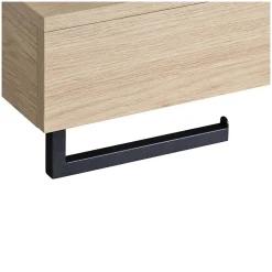 Meuble lave-mains SOHO plan épais vasque noire