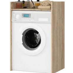 Meuble pour lave-linge AKORD FIN Chêne Sonoma 64 cm 1 étagère 64x50x98 cm