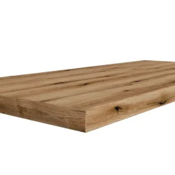 Meuble Salle De Bain Plan Vasque 100Cm Chêne Naturel Effet Bois