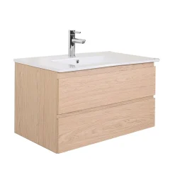Meuble simple vasque 80cm + vasque SORRENTO