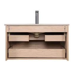 Meuble simple vasque 80cm + vasque SORRENTO