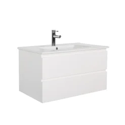 Meuble simple vasque 80cm + vasque SORRENTO