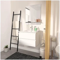 Meuble simple vasque 60cm SORRENTO + vasque