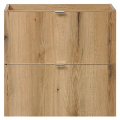Meuble sous lavabo avec vasque 60 x 57 x 39 cm chêne NEWPORT