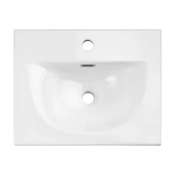 Meuble sous lavabo avec vasque 50 x 57 x 39 cm chêne NEWPORT