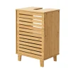 Meuble sous lavabo Iveland bambou 60 x 40 x 30 cm en.casa