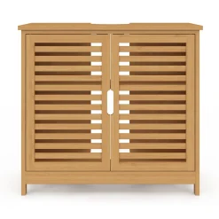 Meuble sous lavabo salle de bain bambou BEA