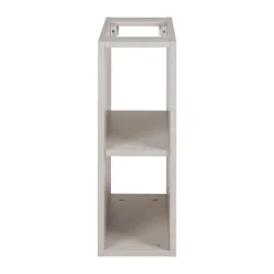 Meuble sous vasque à 2 portes FLOW CACHEMIRE 120 cm avec 2 x l'étagères - extensions et plan