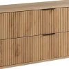 Meuble sous vasque à suspendre GLAMOUR CHÊNE CRAFT D'OR 120 cm
