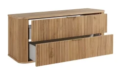 Meuble sous vasque à suspendre GLAMOUR CHÊNE CRAFT D'OR 120 cm