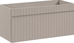 Meuble sous vasque à suspendre ICONIC CASHEMIRE 100 cm