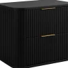 Meuble sous vasque à suspendre GLAMOUR NOIR 60 cm