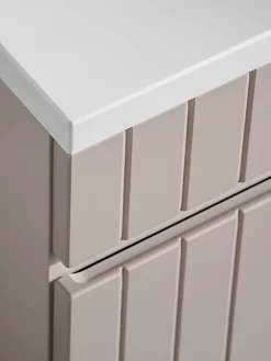 Meuble sous vasque à suspendre ICONIC CASHEMIRE 80 cm