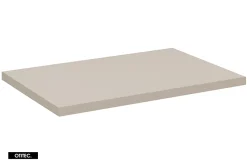 Meuble sous vasque de 60 cm - avec plan - 2 portes - DANO