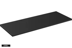 Meuble sous vasque de 60 cm - avec plan - LIVA BLACK