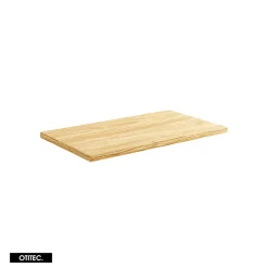 Meuble sous vasque de 70 cm - avec plan - avec vasque à poser - 2 tiroirs - SEA BLACK