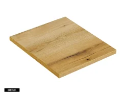Meuble sous vasque de 50 cm - avec plan - Oak - 2 portes - VOLTA OAK