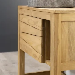 Meuble sous vasque en teck Cosy 67cm