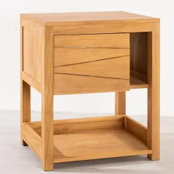 Meuble sous vasque en teck Cosy 67cm