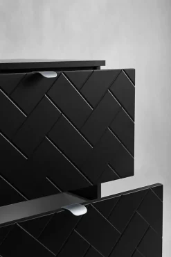Meuble sous vasque MADIS NOIR 60 cm B
