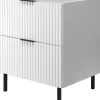 Meuble sous vasque sur pieds FLOW blanc 60 cm