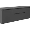 Meuble sous vasque suspendu - Gris - 150 cm - JIMENA II