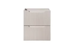 Meuble sous vasque suspendu 2 tiroirs NOVA CACHEMIRE 50 CM