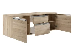 Meuble sous vasque suspendu - Naturel clair - 150 cm - JIMENA II