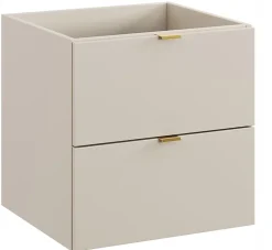 Meuble sous vasque suspendu DALIA cachemire 50 cm
