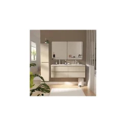 Meuble sous vasque suspendu SORRENTO 4 tiroirs 120cm