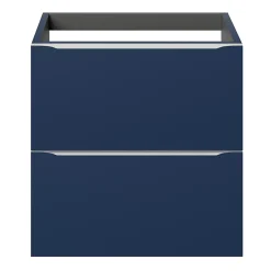 Meuble sous vasque suspendu bleu nuit mat l.60 x H.60 x P.45 cm, GoodHome Imandra