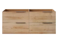 Meuble sous vasque suspendu - Naturel clair - 120 cm - NISAYA