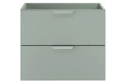 Meuble sous vasque suspendu ASTER vert 60 cm