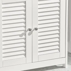 Meuble sous-Lavabo Meuble de Salle de Bain - 2 Portes, FRG237-II-W, SoBuy