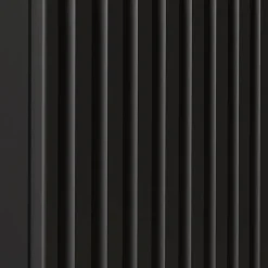 Meuble sous-lavabo NEWPORT avec 2 portes 80 x 60 x 40 cm noir en.casa