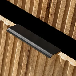 Meuble sous-vasque 140cm 2 niches Adriel Bois