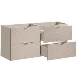 Meuble sous-vasque 120cm 4 tiroirs Manoa Cachemire
