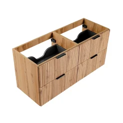 Meuble sous-vasque 120cm Adriel Bois