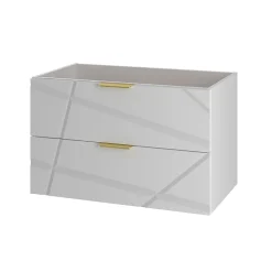 Meuble sous-vasque 80cm Aurora Blanc