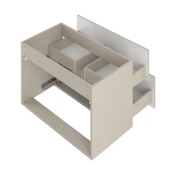 Meuble sous-vasque 80cm Ellie Cachemire