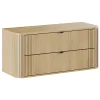Meuble sous-vasque 120cm plan de toilette Mila Bois