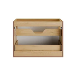 Meuble sous-vasque 80cm plan de toilette Isaline Bois