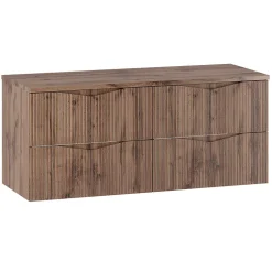 Meuble sous-vasque 120cm plan de toilette Tao Bois