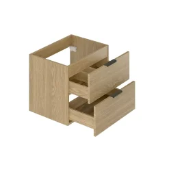 Meuble sous-vasque 120cm plan de toilette Astrid Bois