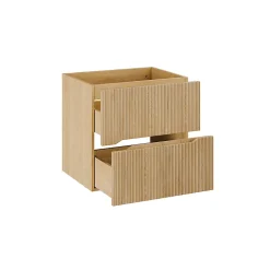 Meuble sous-vasque 120cm plan de toilette Isaline Bois