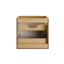 Meuble sous-vasque 120cm plan de toilette Isaline Bois