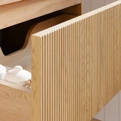 Meuble sous-vasque 120cm plan de toilette Isaline Bois