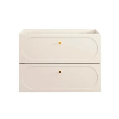 Meuble sous-vasque 80cm Sanae Beige sable