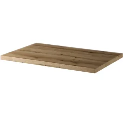 Meuble sous-vasque NEWPORT avec lavabo 80 x 71 x 40 cm noir / effet chêne en.casa
